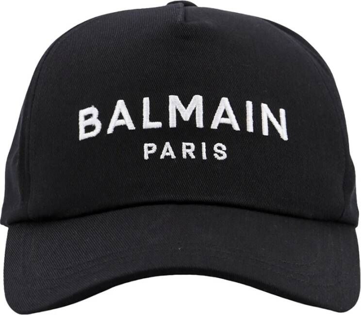 Balmain Caps Zwart Heren