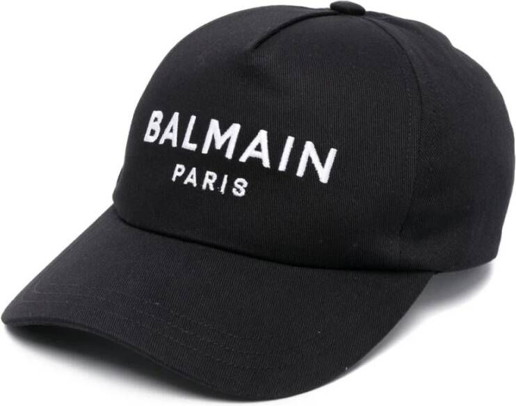 Balmain Caps Zwart Heren
