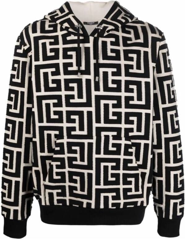 Balmain Capuchon Zwart Heren