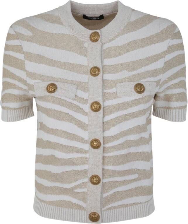 Balmain Cardigans Beige Dames