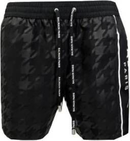 Balmain Casual shorts voor heren Zwart Heren