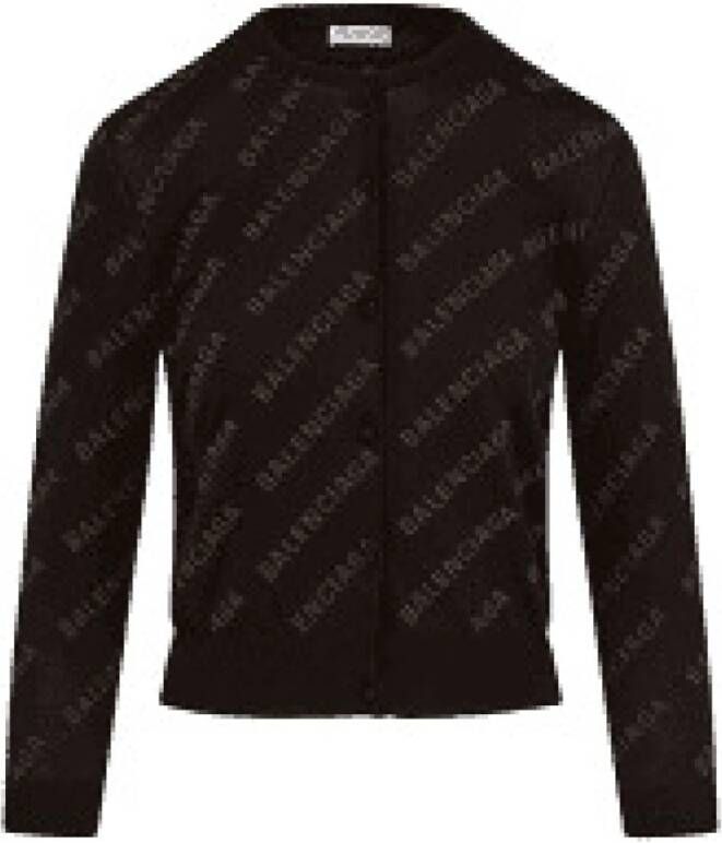 Balmain Comfortabele en stijlvolle cardigan Bruin Dames