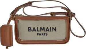 Balmain Cross Body Bags Beige Dames