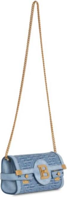 Balmain Crossbody zak Blauw Dames