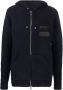 Balmain Blauwe Cashmere Hoodie Blue Heren - Thumbnail 1