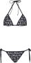 Balmain Driehoekige bikini Zwart Dames - Thumbnail 1