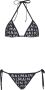 Balmain Bikini met logoprint Zwart - Thumbnail 1