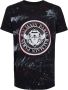 Balmain Ebe Noir Blanc Rouge Losse T-Shirt Black Heren - Thumbnail 3