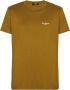 Balmain Eco-verantwoord katoenen T-shirt met logo print Green Heren - Thumbnail 1