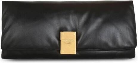 Balmain Elegante Noir Clutch Tas Zwart Dames