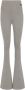 Balmain Flare broek in jacquard monogram Uitlopende monogram jacquard broek Multicolor Black Dames - Thumbnail 1