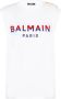 Balmain Mouwloos T-shirt met logo White Dames - Thumbnail 1