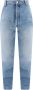 Balmain Geëmbosseerde Monogram Slim-fit Jeans Blauw Heren - Thumbnail 1