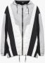 Balmain Windbreaker Jas met Trekkoord Capuchon Multicolor Heren - Thumbnail 1