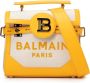 Balmain Crossbody bags B-Buzz 23 Bag Canvas Leather in beige - Thumbnail 1