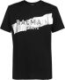 Balmain Iconisch Katoenen T-Shirt voor Heren Zwart Heren - Thumbnail 1