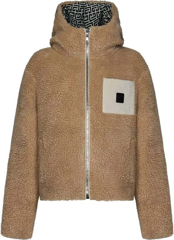 Balmain Ivory Jassen Stijlvol en Trendy Beige Heren