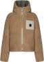 Balmain Omkeerbare gewatteerde jas met monogram Beige Heren - Thumbnail 3