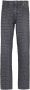 Balmain Zwarte Monogram Jacquard Slim-Fit Jeans Black Heren - Thumbnail 2