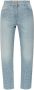 Balmain Monogrammed straight-cut denim jeans Blauw Dames - Thumbnail 3