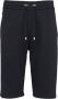 Balmain Cotton shorts with flocked Paris logo Zwart Heren - Thumbnail 1