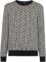 Balmain Trui met ronde hals Zwart - Thumbnail 1