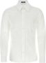 Balmain Klassieke Witte Poplin Overhemd White Heren - Thumbnail 1