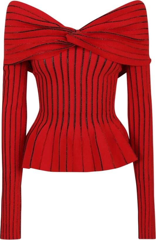 Balmain Knitted Dresses Rood Dames