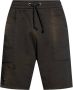 Balmain Vernietigd houtskool effect Bermuda Black Heren - Thumbnail 1