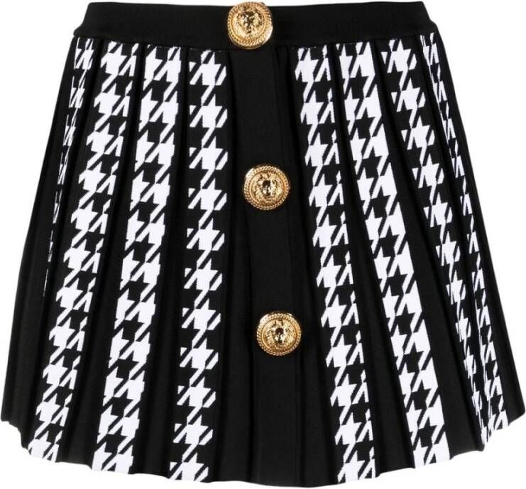 Balmain Korte rok Zwart Dames