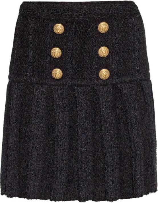 Balmain Korte rok Zwart Dames
