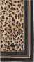 Balmain Zijden sjaal met luipaardprint Brown Dames - Thumbnail 1