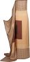 Balmain Long monogrammed scarf dress Bruin Dames - Thumbnail 1