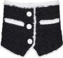 Balmain Mini-jupe en tweed Zwart Dames - Thumbnail 1