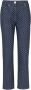 Balmain Mini monogram denim jeans Blauw Dames - Thumbnail 1