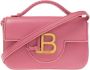 Balmain Mini gladleren tas met B-sluiting Pink Dames - Thumbnail 1
