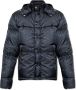 Balmain Bomberjack met monogram Blauw - Thumbnail 1