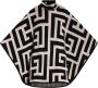 Balmain Top met geometrisch patroon Zwart - Thumbnail 3