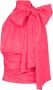 Balmain Gedrapeerde blouse Roze - Thumbnail 1