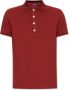 Balmain Polo shirt met monogram Rood Heren - Thumbnail 1
