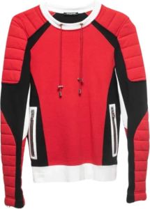 Balmain Pre-owned Cotton tops Rood Dames
