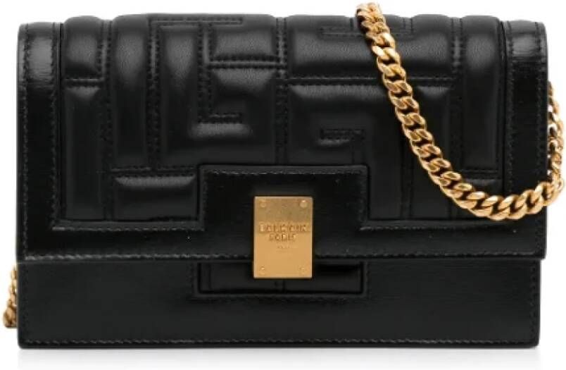 Balmain Pre-owned Fabric handbags Zwart Dames