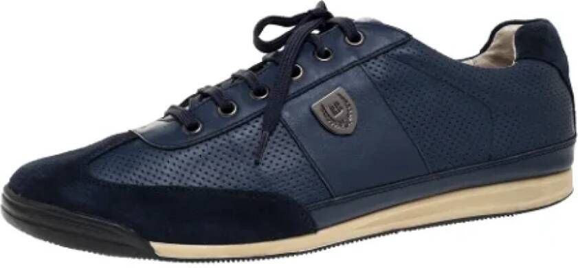 Balmain Pre-owned Fabric sneakers Blauw Heren