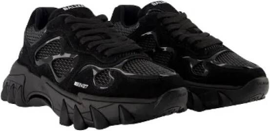 Balmain Pre-owned Fabric sneakers Zwart Heren