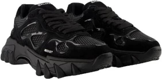 Balmain Pre-owned Fabric sneakers Zwart Heren