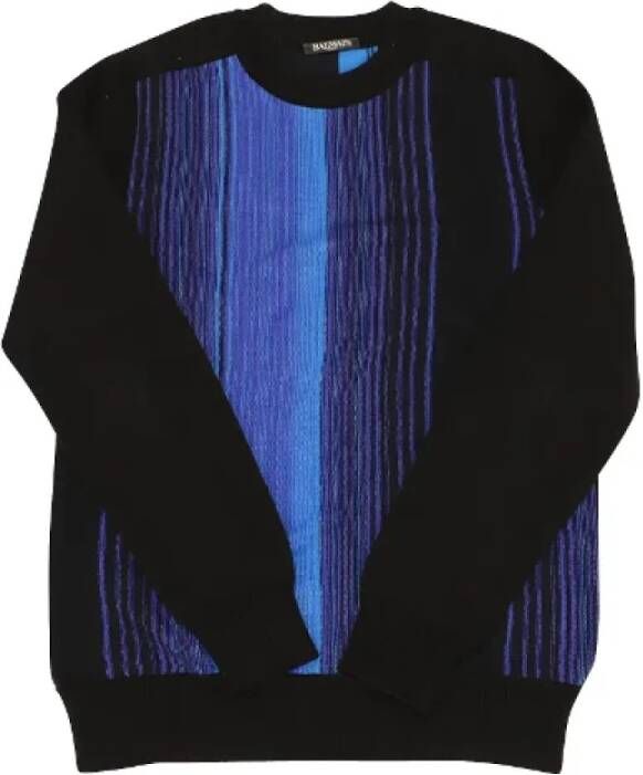 Balmain Pre-owned Knitwear & Sweatshirts Zwart Dames