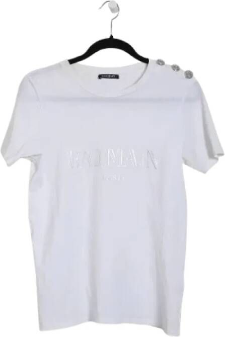 Balmain Pre-owned Tops Wit Dames