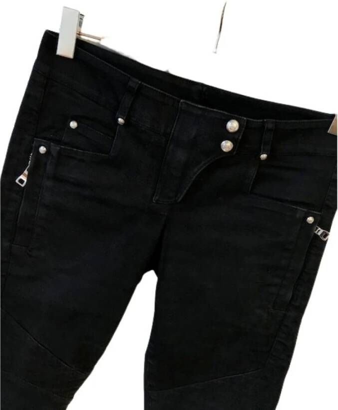 Balmain Pre-owned Voldoende jeans Zwart Dames