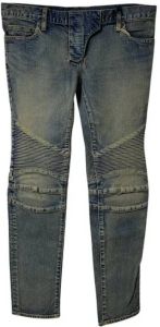 Balmain Pre-owned Voldoende katoenen jeans Bruin Dames