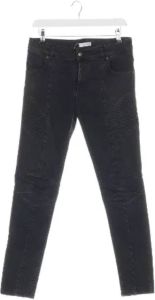 Balmain Pre-owned Voldoende katoenen jeans Zwart Dames